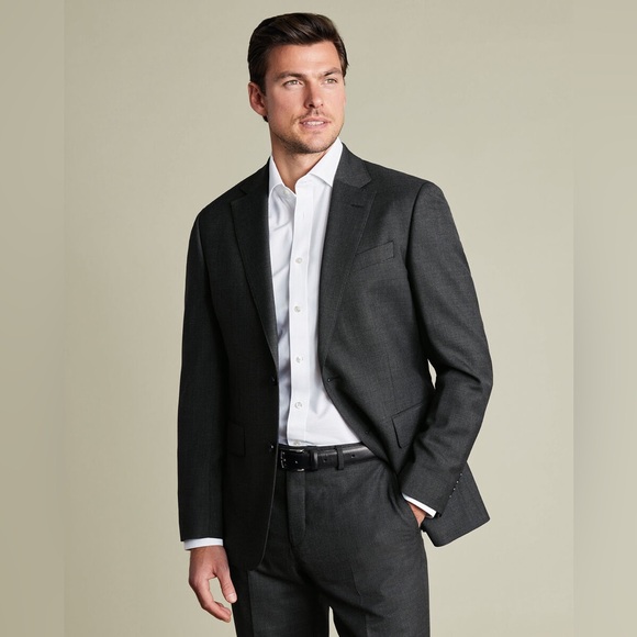 End-on-End Ultimate Performance Suit Jacket - Charcoal Gray